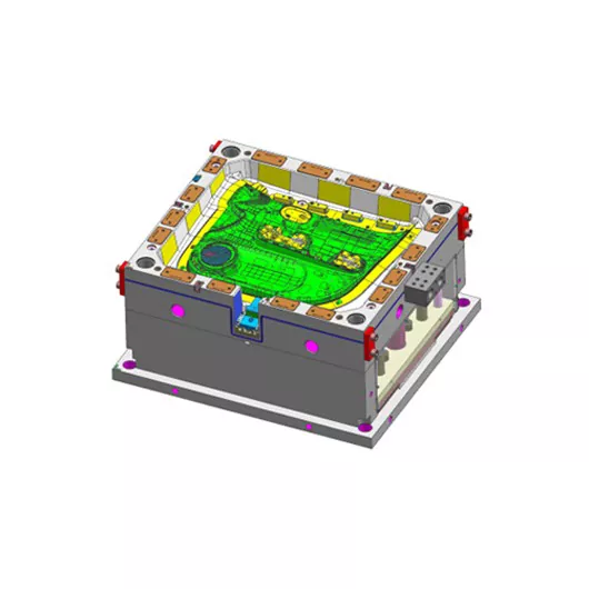 Инжекционна форма за основно тяло на панела на автомобилната врата