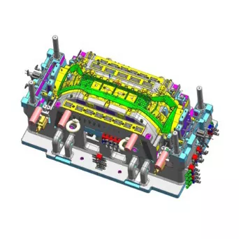 Инжекционна форма за каросерия на предната броня на автомобила