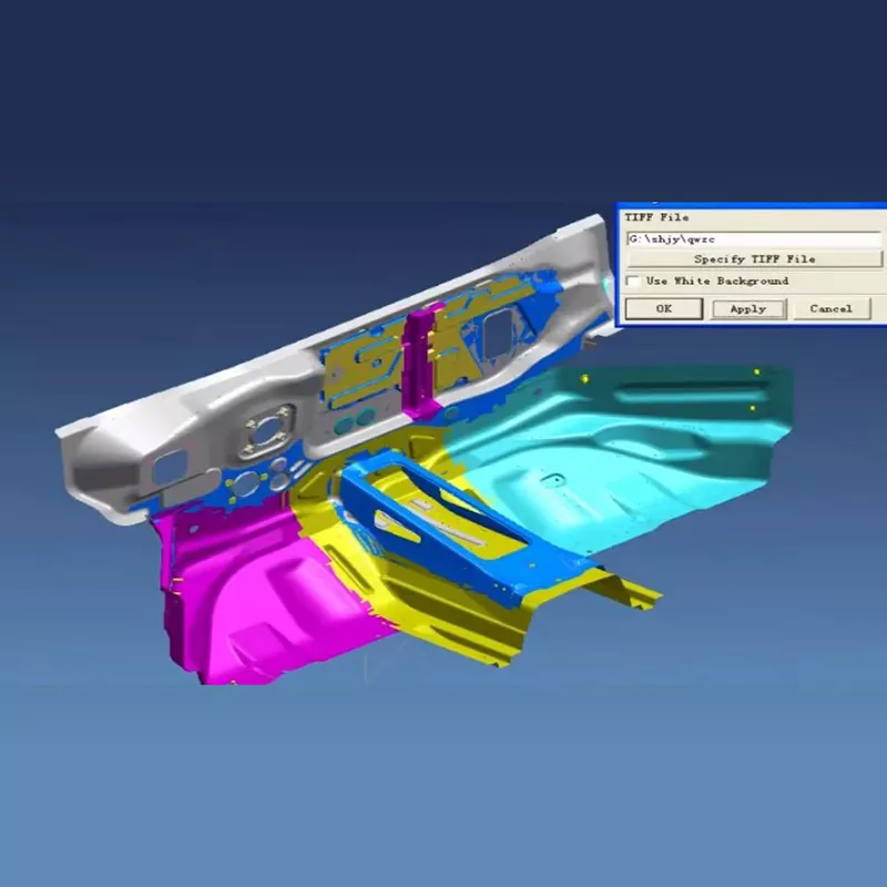 Щампи за щамповане на монтаж на автомобилен преден панел