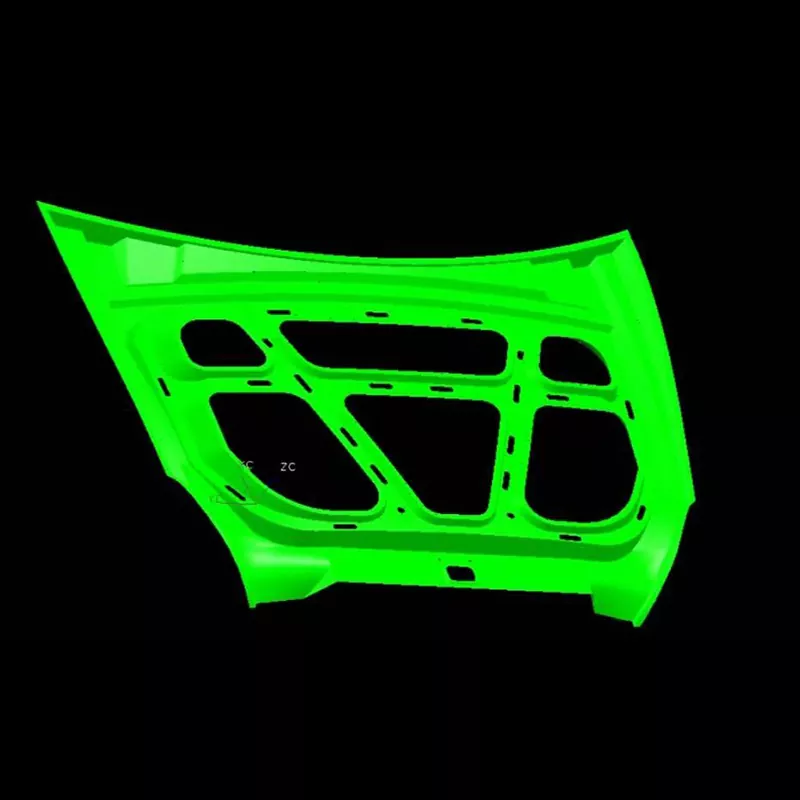 Щампа за щамповане на вътрешния панел на автомобилния капак