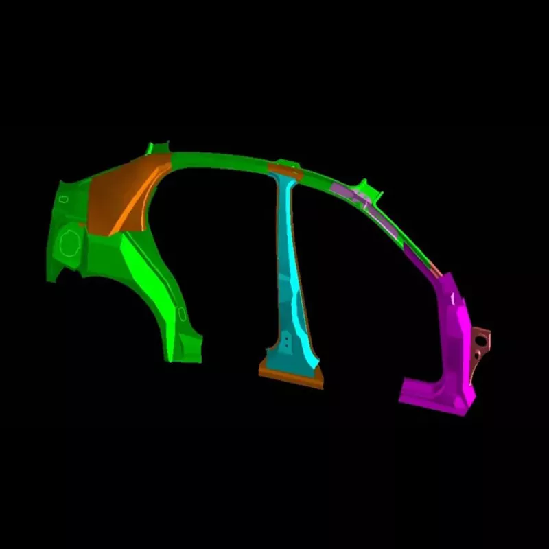 Щампи за щамповане на вътрешен монтаж на автомобилния страничен панел