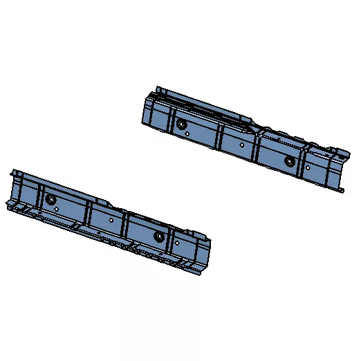 Инжекционна форма за автомобилни прагове