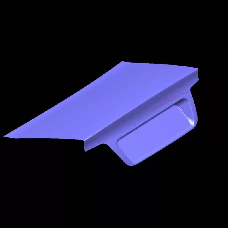 Щампа за щамповане на външния панел на капака на автомобила