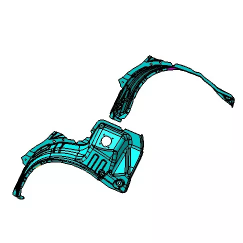 Инжекционна форма за капаци на колела за арки на автомобили